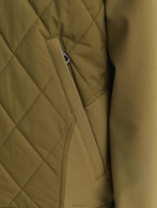 Aigle 86DD93 ropa kaki hombres chaqueta de varios materiales