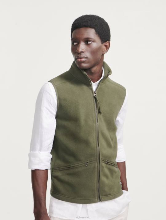 Aigle 86DD9 ropa abogado hombres polar de microfibra sin mangas