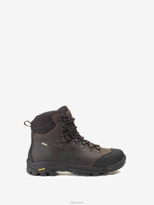 Aigle 86DD273 zapatos marron oscuro hombres zapatos vibram impermeables