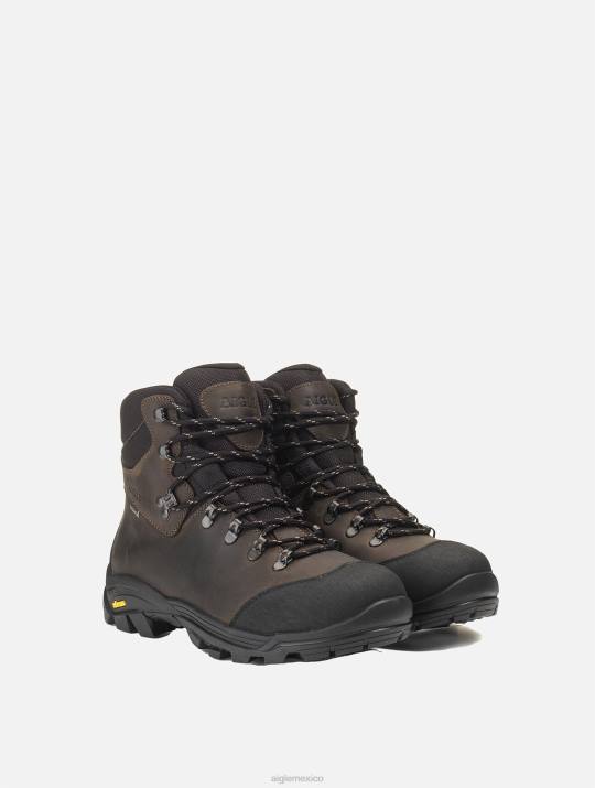 Aigle 86DD273 zapatos marron oscuro hombres zapatos vibram impermeables
