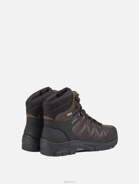 Aigle 86DD274 zapatos marron oscuro hombres zapatos altos para cualquier actividad