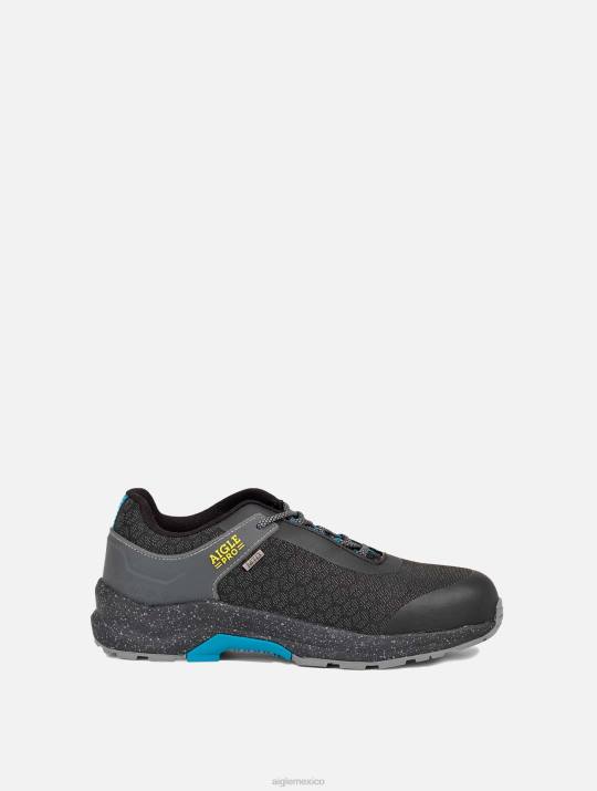 Aigle 86DD291 zapatos negro hombres el entrenador de seguridad impermeable