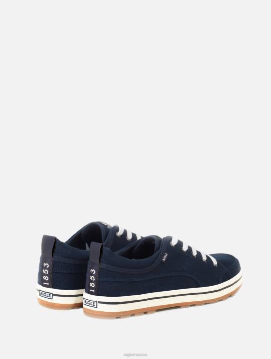 Aigle 86DD344 zapatos marina hombres zapatillas de lona ligeras
