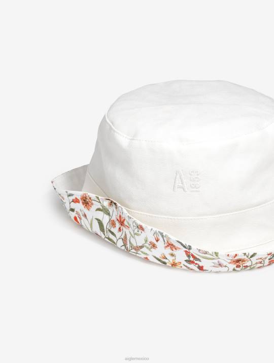 Aigle 86DD663 accesorios lait pr mujer sombrero de pescador reversible con ribete