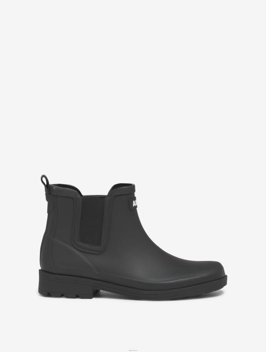 Aigle 86DD508 botas negro mujer bota de lluvia de inspiración ecuestre