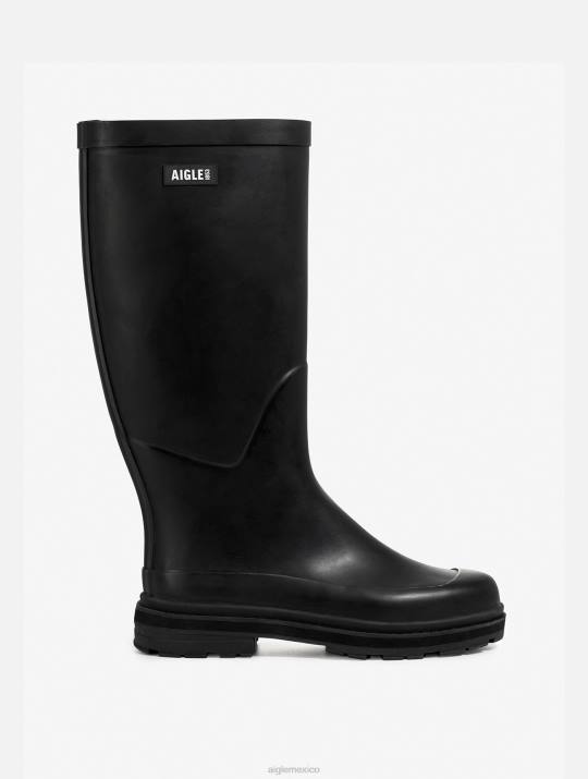 Aigle 86DD522 botas negro mujer Bota de lluvia híbrida para un estilo inmejorable.