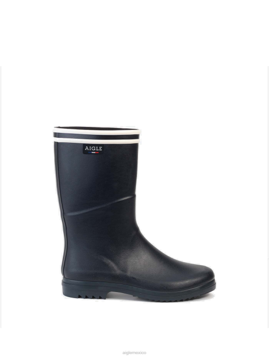 Aigle 86DD523 botas marina mujer botas de lluvia con suela dentada hechas en francia