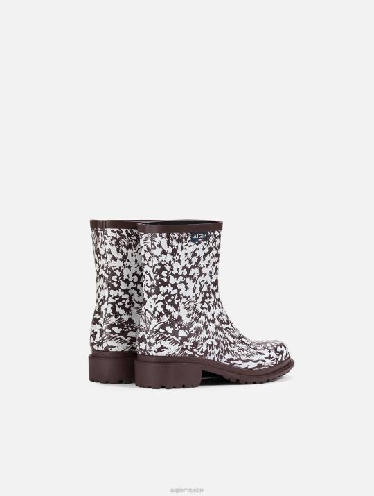 Aigle x Centre Pompidou 86DD695 botas dulce de azúcar pr mujer bota de lluvia hecha en francia