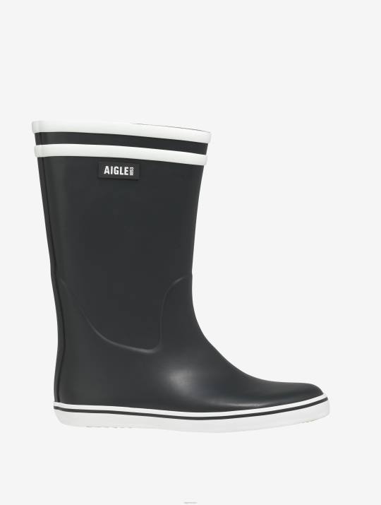 Aigle 86DD507 botas marino/blanco mujer bota de playa icónica