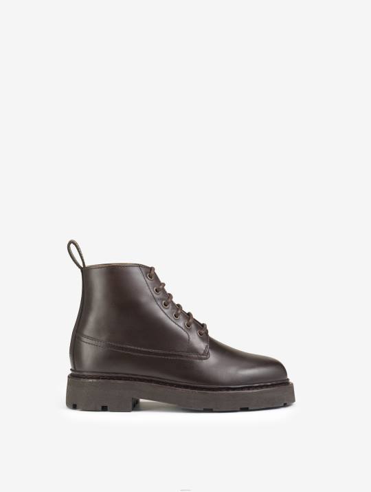 Aigle 86DD570 botas Borbón mujer la bota safari de cuero cosida noruega