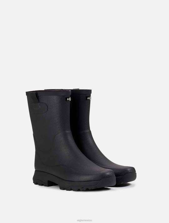 Aigle 86DD598 botas negro mujer bota de ocio versátil