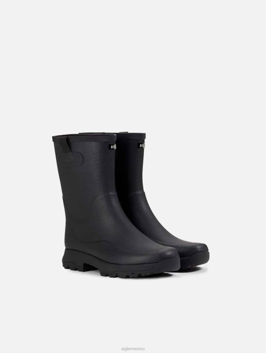 Aigle 86DD598 botas negro mujer bota de ocio versátil