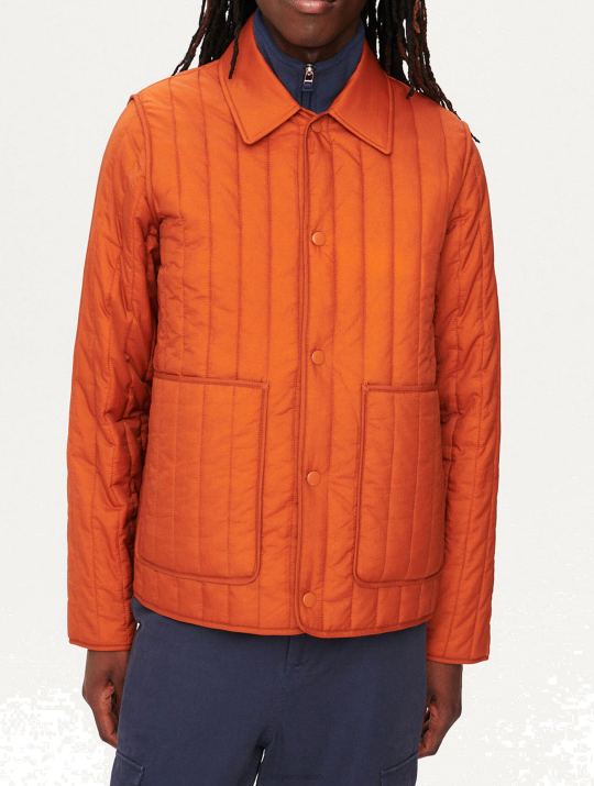 Aigle 86DD175 ropa marrón dorado mujer chaqueta acolchada