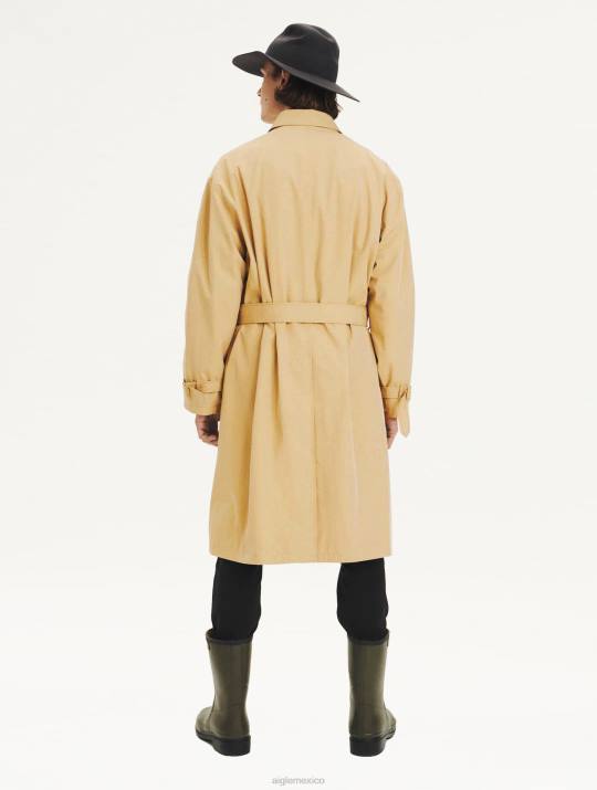 Aigle 86DD225 ropa mimbre mujer gabardina larga atemporal