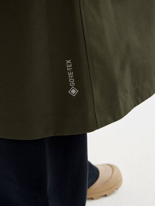 Aigle 86DD447 ropa algue mujer impermeable largo gore-tex rediseñado