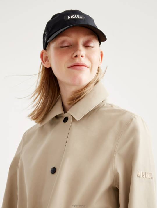 Aigle 86DD451 ropa mimbre mujer impermeable largo gore-tex rediseñado