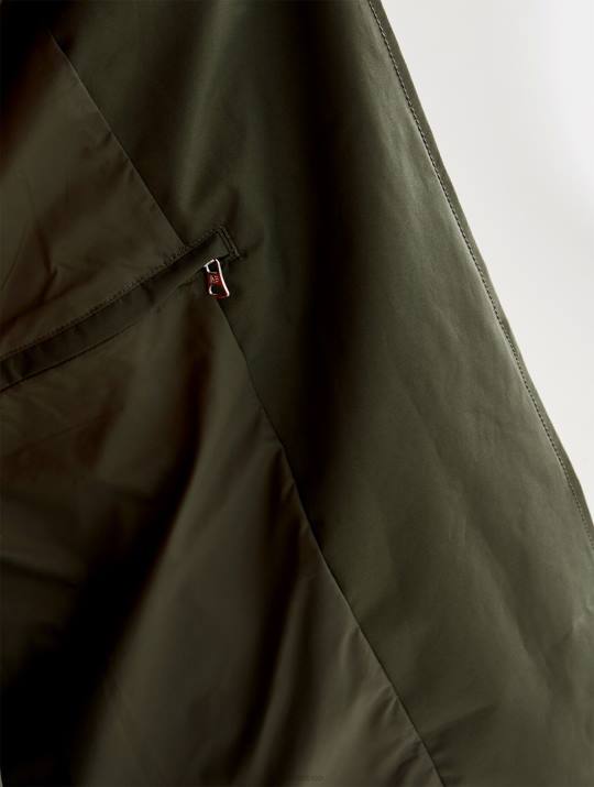 Aigle 86DD457 ropa abogado mujer gabardina corta de gore-tex con capucha desmontable