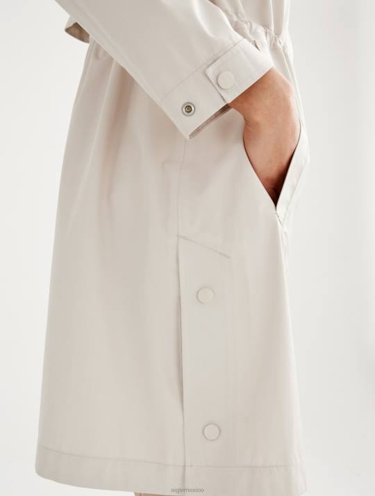 Aigle 86DD470 ropa sable yo mujer abrigo mtd de longitud media