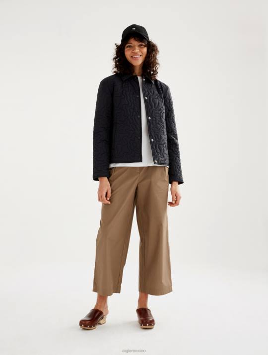 Aigle 86DD482 ropa negro mujer chaqueta acolchada ligera