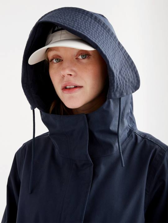 Aigle 86DD494 ropa imperio mujer icónica cola de pez corta con capucha mtd