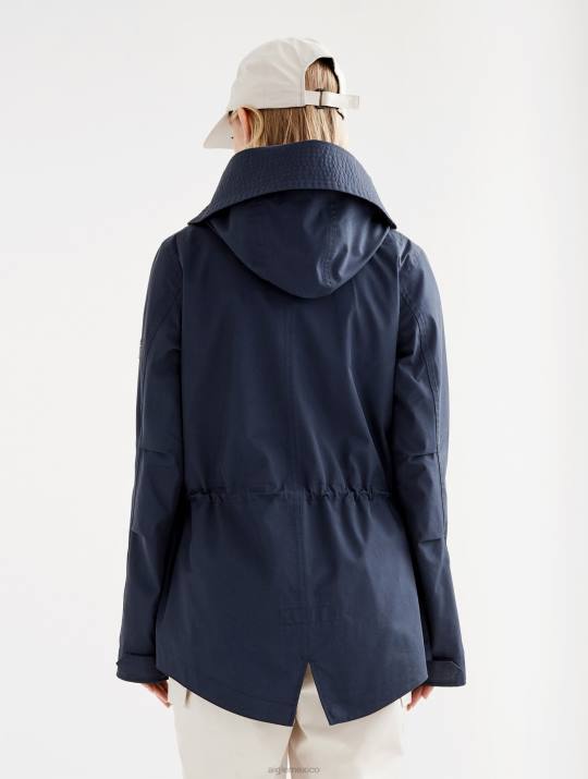 Aigle 86DD494 ropa imperio mujer icónica cola de pez corta con capucha mtd