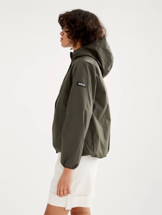 Aigle 86DD500 ropa abogado mujer chaqueta impermeable corta mtd