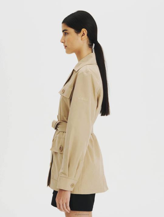 Aigle 86DD673 ropa mimbre mujer gabardina repelente al agua