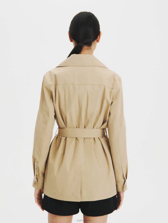 Aigle 86DD673 ropa mimbre mujer gabardina repelente al agua