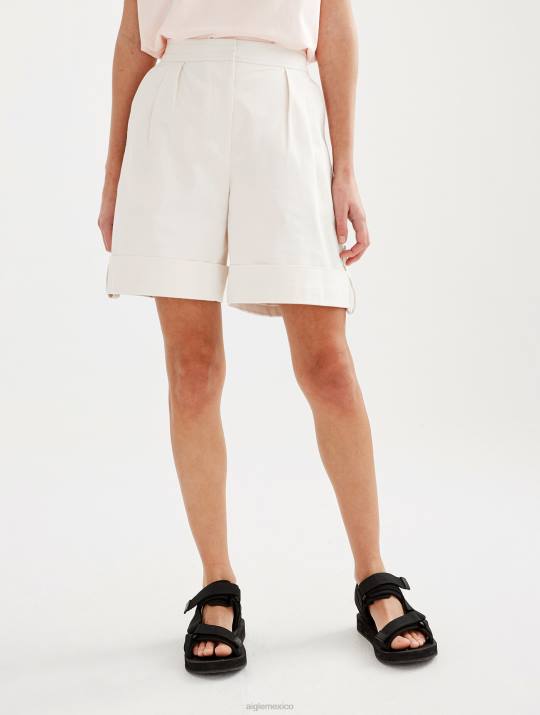 Aigle 86DD428 ropa leche mujer pantalones cortos con puños anchos