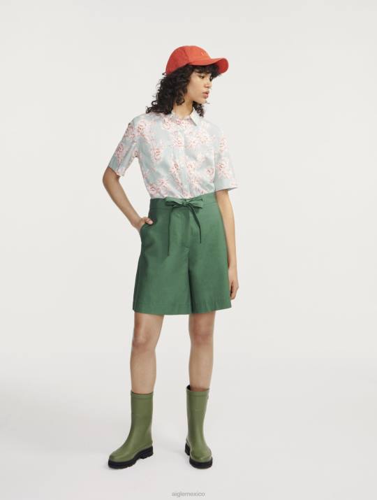 Aigle 86DD464 ropa botánico mujer luz corta