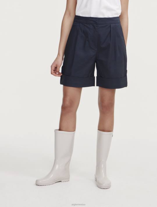 Aigle 86DD480 ropa imperio mujer pantalones cortos con puños anchos