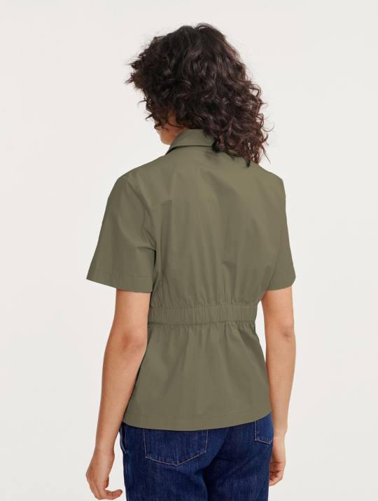 Aigle 86DD439 ropa taillis mujer chaqueta safari de manga corta