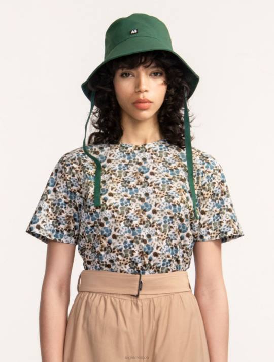 Aigle 86DD553 ropa tormenta azul pr mujer blusa Liberty London de manga corta