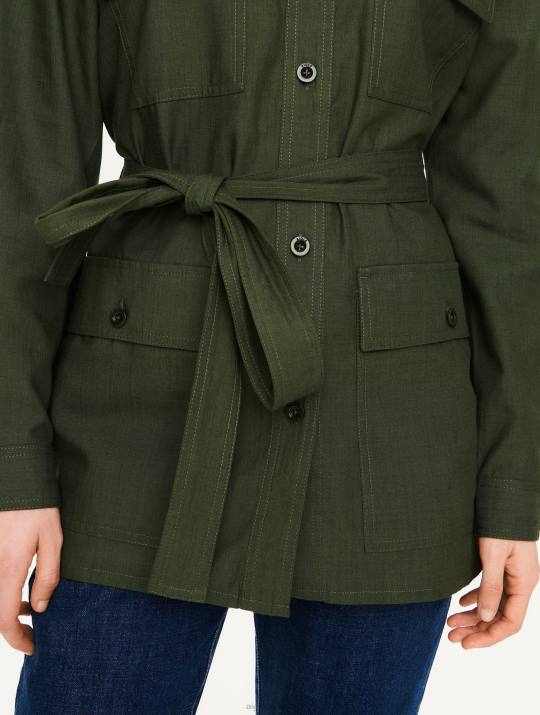 Aigle 86DD657 ropa abogado mujer sobrecamisa de algodón y tencel