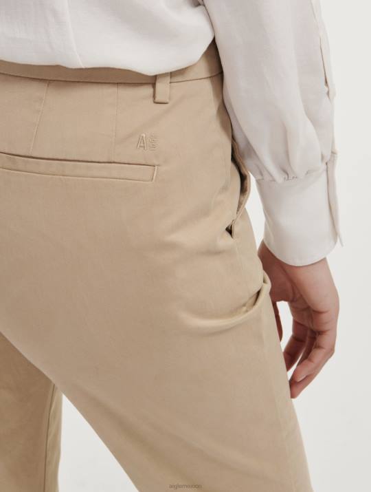Aigle 86DD554 ropa mimbre mujer Pantalón chino recto 7/8