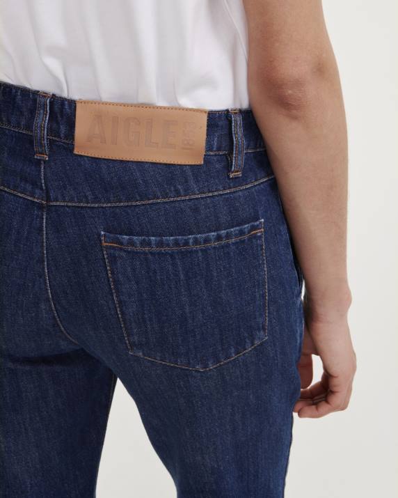 Aigle 86DD696 ropa mezclilla mujer pantalones vaqueros rectos