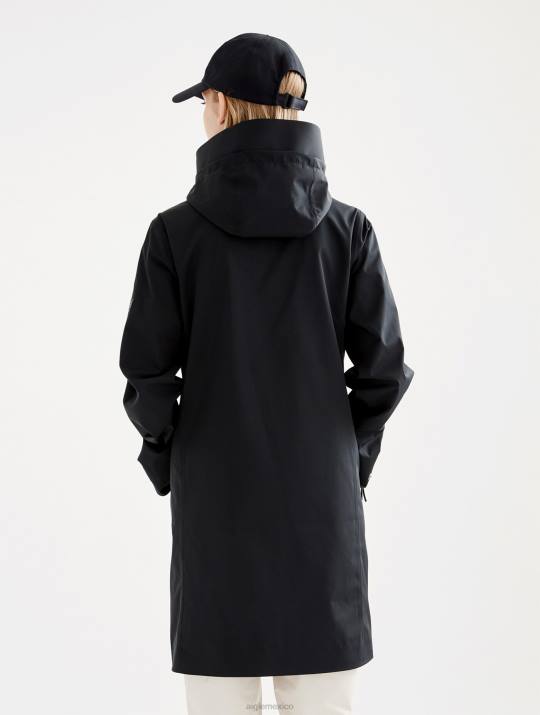 Aigle 86DD440 ropa negro mujer parka larga mtd