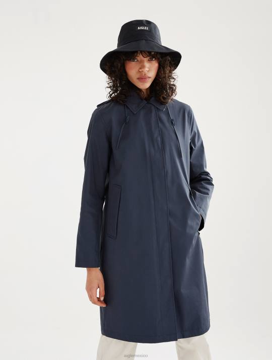 Aigle 86DD454 ropa imperio mujer parka larga con capucha mtd