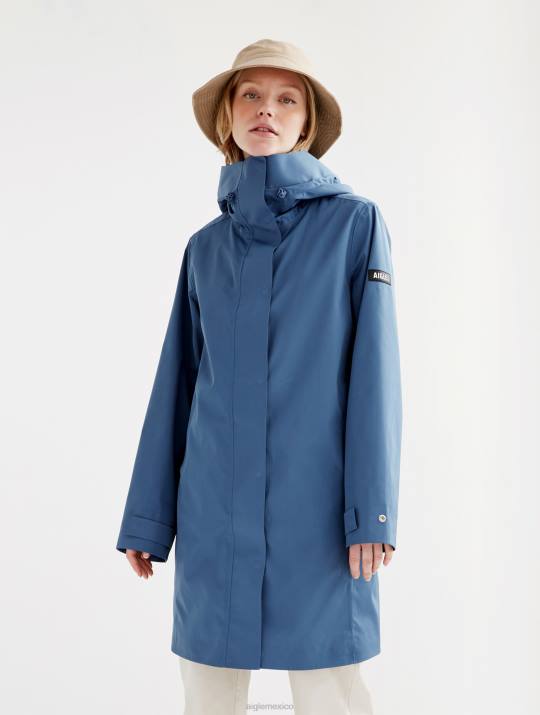 Aigle 86DD467 ropa marais mujer parka larga mtd