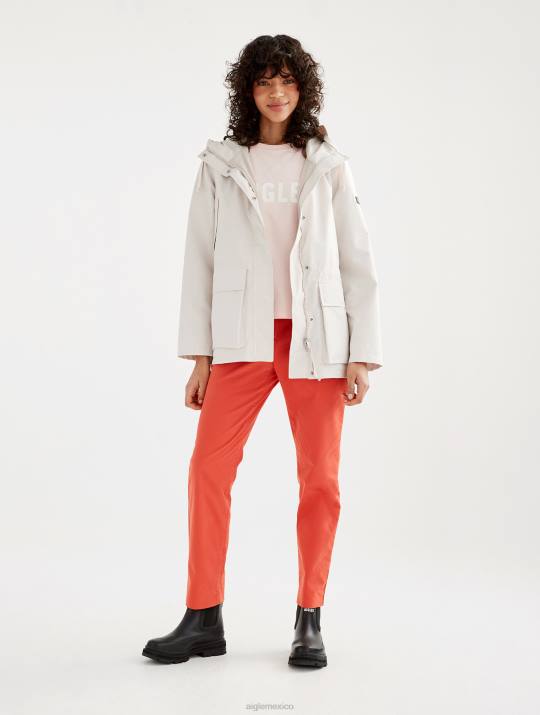 Aigle 86DD493 ropa sable mujer parka mtd de longitud media