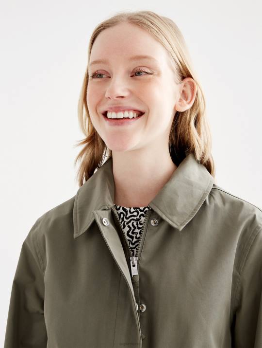 Aigle 86DD495 ropa taillis mujer parka larga con capucha mtd