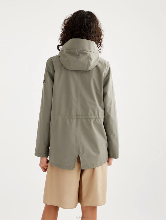 Aigle 86DD497 ropa taillis mujer parka mtd de longitud media
