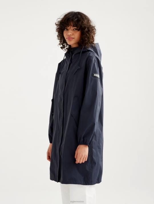 Aigle 86DD504 ropa imperio mujer parka mtd con capucha larga