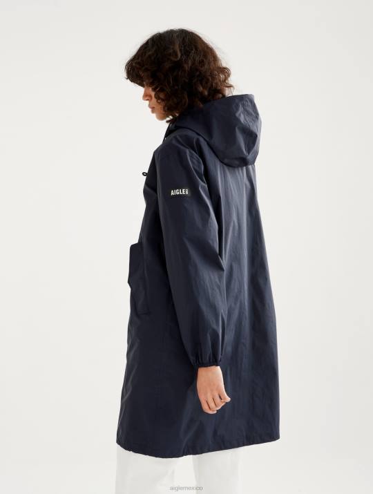 Aigle 86DD504 ropa imperio mujer parka mtd con capucha larga
