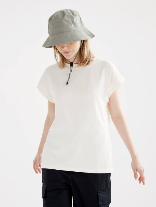 Aigle 86DD450 ropa leche mujer camiseta con hombros caídos