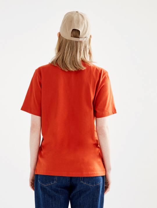 Aigle 86DD546 ropa goji mujer camiseta de algodón orgánico con cuello redondo