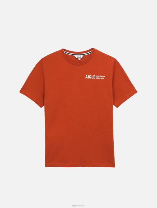 Aigle 86DD546 ropa goji mujer camiseta de algodón orgánico con cuello redondo