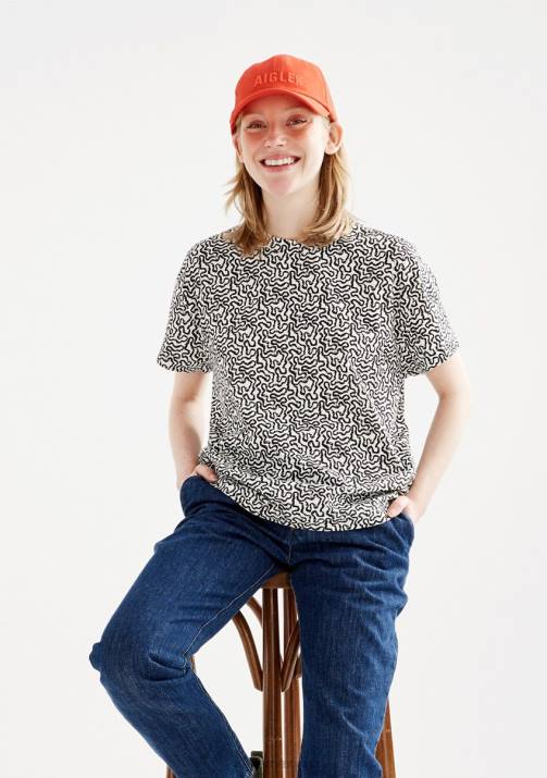 Aigle 86DD563 ropa lait pr mujer camiseta de manga corta