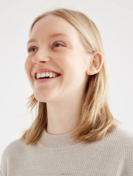 Aigle 86DD458 ropa sable mujer jersey de manga corta con punto decorativo