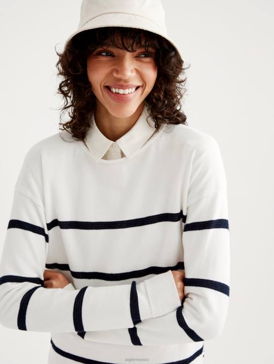 Aigle 86DD537 ropa leche st mujer jersey de marinero hecho en francia